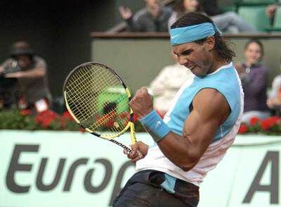 Nadal, tras vencer a Del Potro.