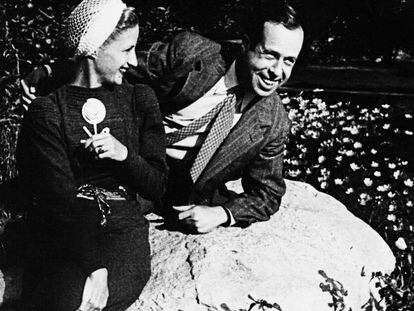 L'arquitecte Josep Lluís Sert i la seva dona, Ramona Longás, el 1939.