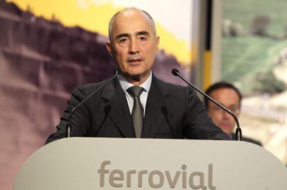 El presidente de Ferrvial, Rafael del Pino