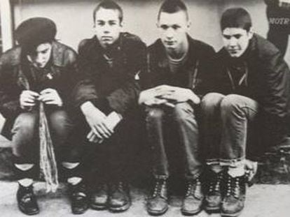 John Berry, segundo por la derecha en su &eacute;poca de miembro de Beastie Boys.