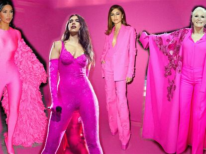 Fucsia, magenta, rosa Balenciaga: las ‘celebrities’ confirman que todos los rosas son el color de la temporada