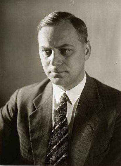 El ideólogo nazi Alfred Rosenberg, en una imagen tomada entre 1933 y 1945.