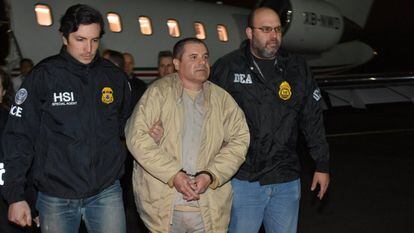 El narcotraficante mexicano Joaquín 'El Chapo' Guzmán