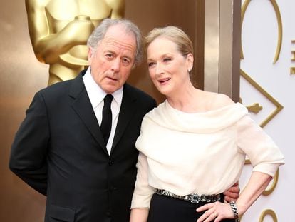 Don Gummer y Meryl Streep, en los Oscar de 2014.