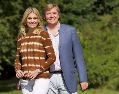 Guillermo y M&aacute;xima de Holanda, que se convertir&aacute;n en reyes el pr&oacute;ximo d&iacute;a 30.