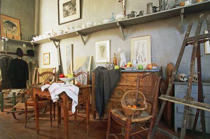 El estudio de Paul Cézanne en Aix-en-Provence.