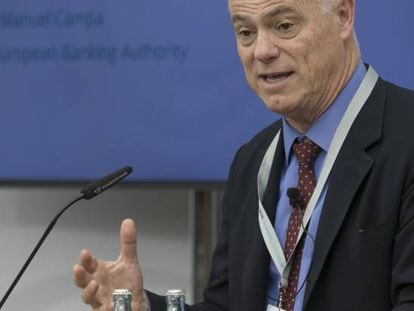 José Manuel Campa, presidente de la Autoridad Bancaria Europea (ABE).