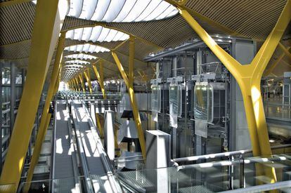 Terminal 4 of the Madrid-Barajas airport.