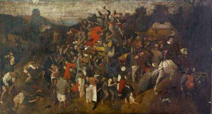 'El vino en la fiesta de San Martín', de Peter Bruegel 'El Viejo'.