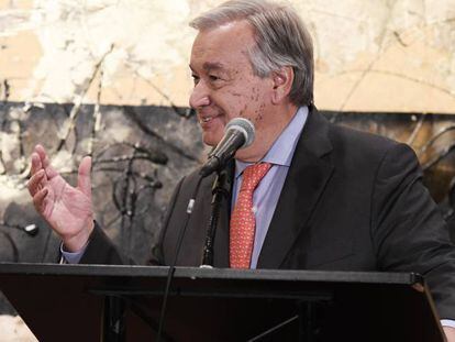 Antonio Guterres, secretario general de la ONU