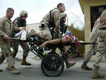 soldado americano herido en Irak