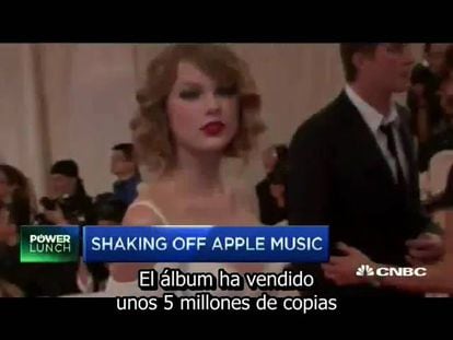 Taylor Swift hace cambiar de opinión a Apple