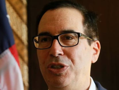 El secretario del Tesoro de Estados Unidos, Steven Mnuchin.