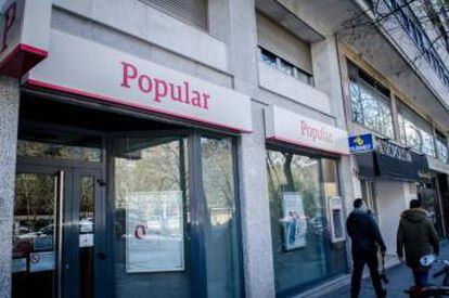 Sucursal del Banco Popular.