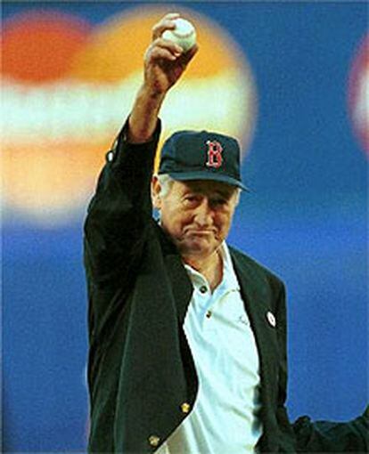 Ted Williams, en una foto tomada en 1999 en Nueva York.