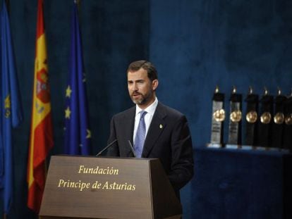 Ceremonia de entrega de los Premios Príncipe de Asturias