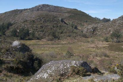 &Aacute;rea de la Serra do Su&iacute;do, en Covelo, donde se ubicar&iacute;a la mina. 