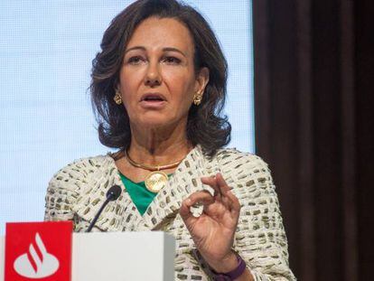 Ana Bot&iacute;n, presidenta de Banco Santander