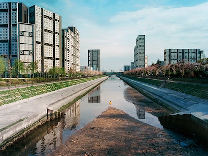 'Río', complejo de viviendas levantadas tras el terremoto de 1995 en Akashi (Japón).