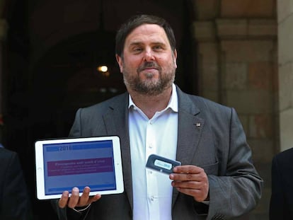 El vicepresident català Oriol Junqueras.
