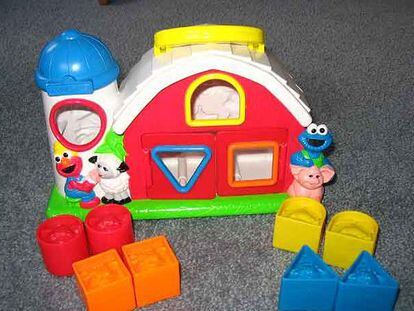 La Granja de Bloques Encajables de Barrio Sésamo de Fisher-Price.