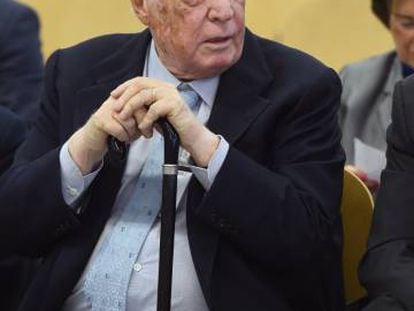 Macià Alavedra durante el juicio por la trama Pretoria de corrupción urbanística en Cataluña.