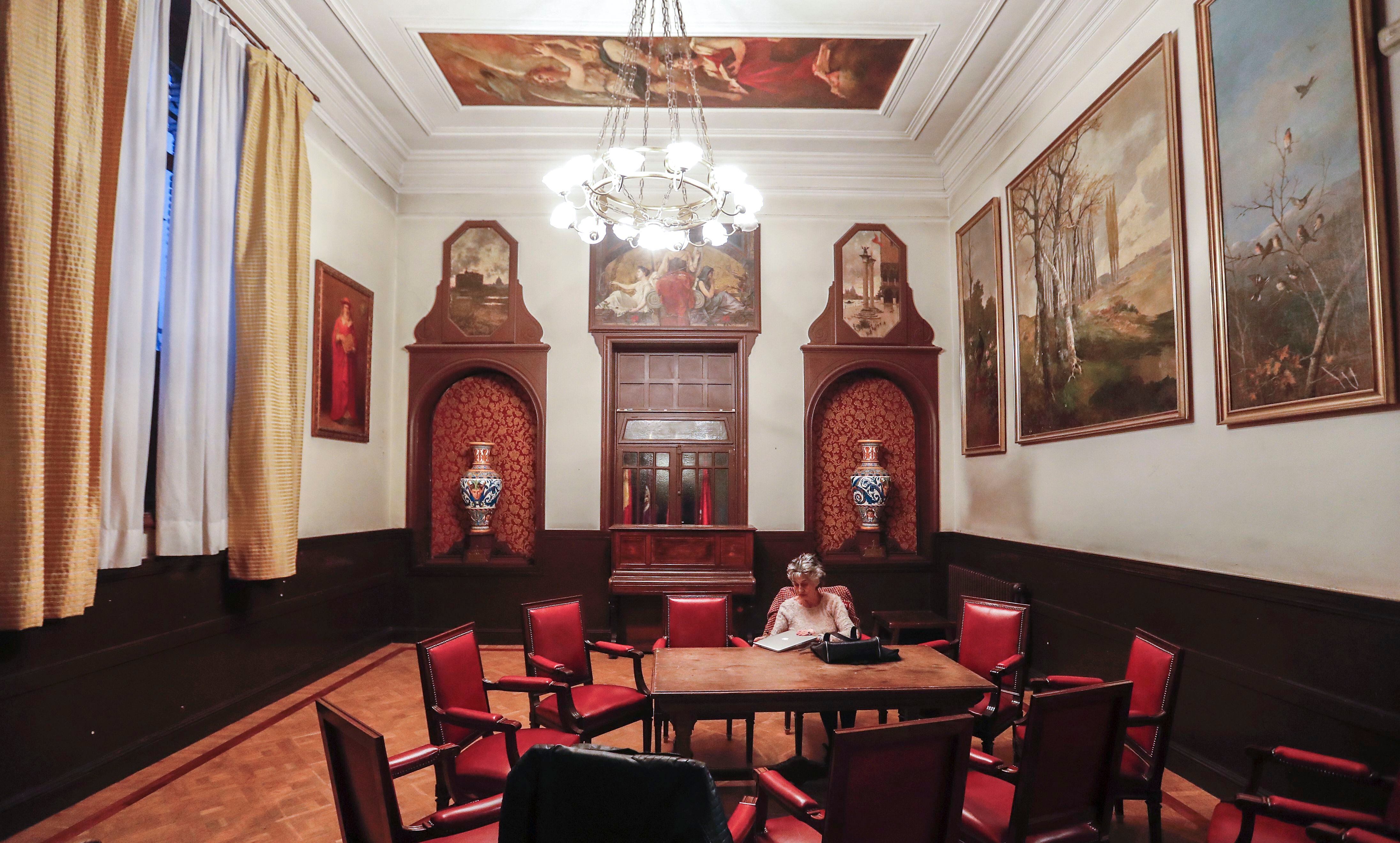 Una de las salas del Ateneo de Madrid, en una imagen de archivo.