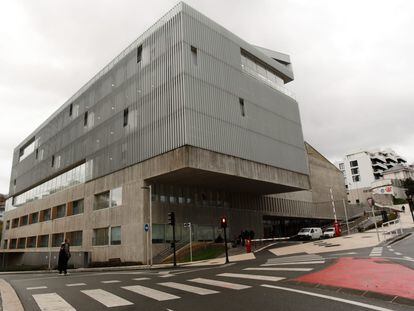 El colegio Aldapeta María de San Sebastián, en una imagen de este miércoles.