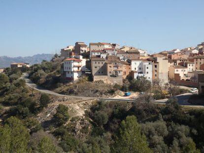 El pueblo de Rasquera, en la provincia de Tarragona.