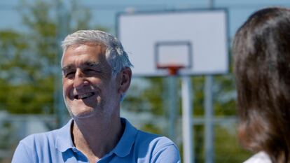 Juanma López Iturriaga, en un momento de la entrevista.