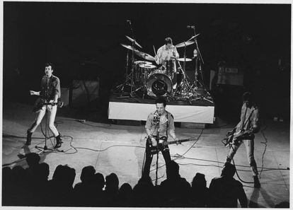 The Clash en 1976.