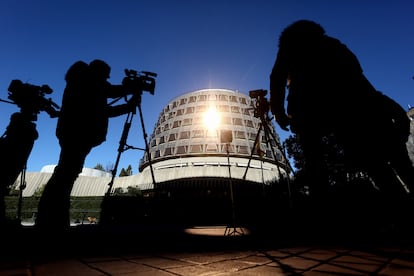 Fachada del Tribunal Constitucional.