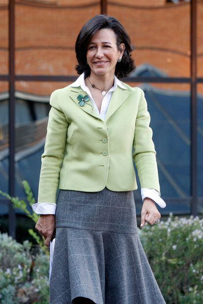 La hasta ahora presidenta de Banesto, Ana Patricia Botín, en octubre de 2009.