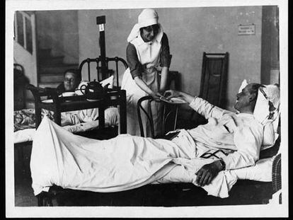 Hospital a comienzos del siglo XX.