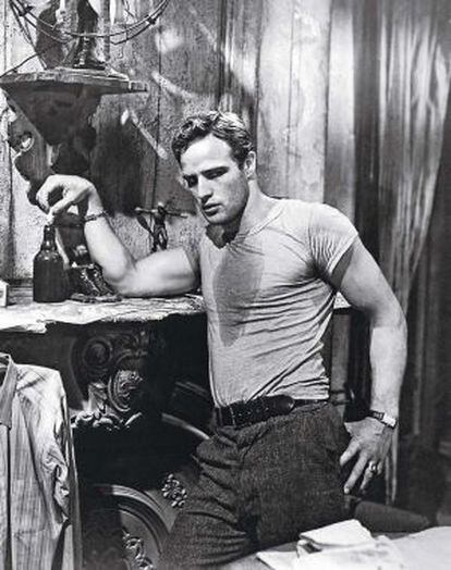 Marlon Brando en 'Un tranvía llamado deseo'