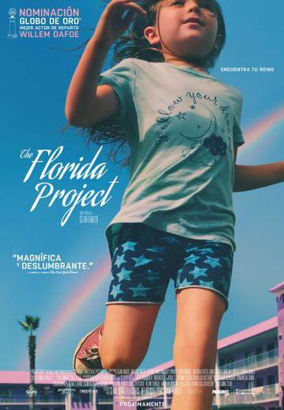 Cartel español de 'The Florida Project'