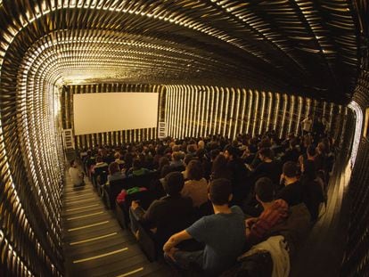 La Cineteca de Matadero Madrid durante una de las proyecciones de la &uacute;ltima edici&oacute;n del festival. 