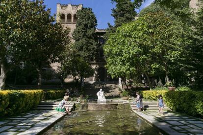 La finca Muñoz Ramonet del carrer Muntaner que l'industrial va deixar en herència a Barcelona el 1991.