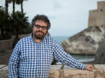 El escritor Sergio del Molino, en Melilla en 2018. GEOPLANETA