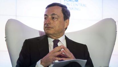 Mario Draghi, presidente del BCE