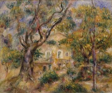 'The Farm at Les Collettes', óleo de Renoir.