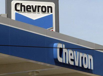 Surtidor de Chevron en Estados Unidos.