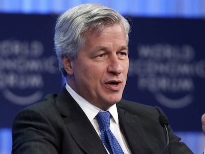 Jamie Dimon, presidente y consejero delegado de JP Morgan Chase.