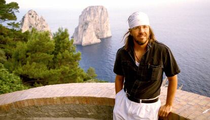 L'escriptor David Foster Wallace.