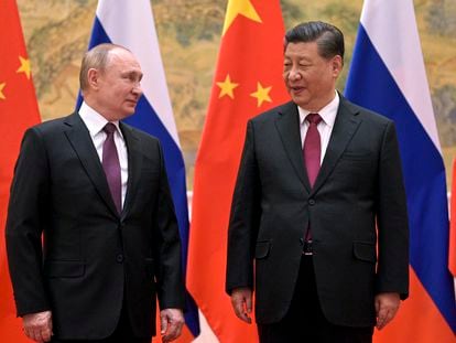 Vladímir Putin y Xi Jinping, en una imagen de archivo.