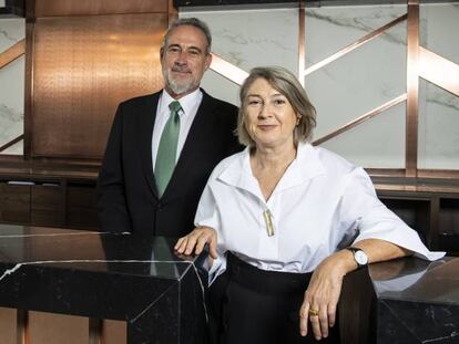 Luis y Carmen Riu, consejeros delegados de Riu