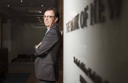 Vincent Reinhart, economista jefe de Standish, durante su reciente visita a Madrid.