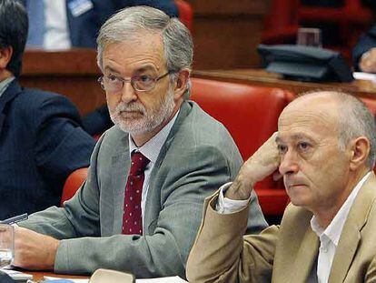 José Ramón Beloki (PNV) y Francisco Rodríguez (BNG).