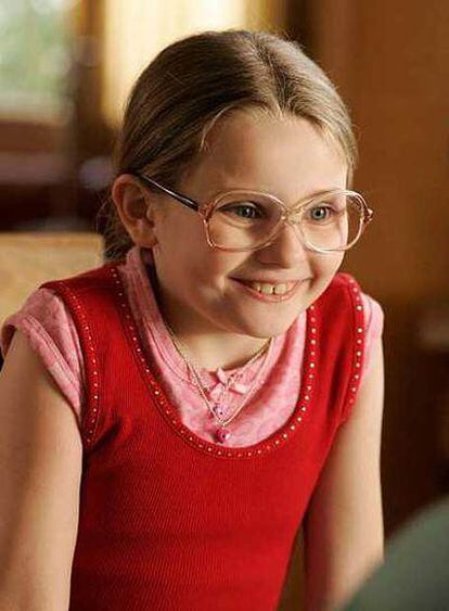 <i>Abigail Breslin, en una imagen de Pequeña Miss Sunshine.</i>