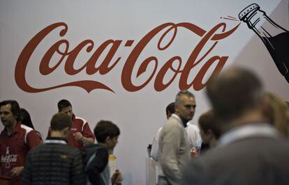 Expositor de Coca-Cola en la junta de Berkshire Hathaway